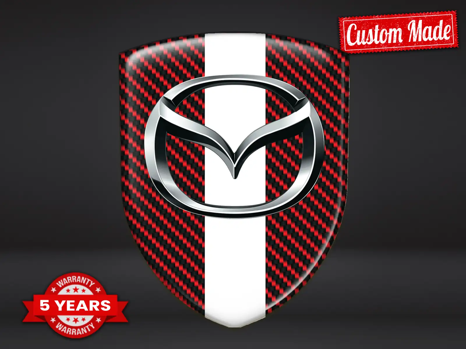 Mazda Adesivi Cupola Qualità Premium Max Durevoli